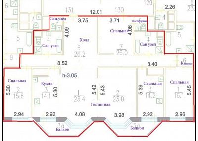 Купить квартиру г Москва, ул Пырьева, д 9 к 3 80000000 рублей