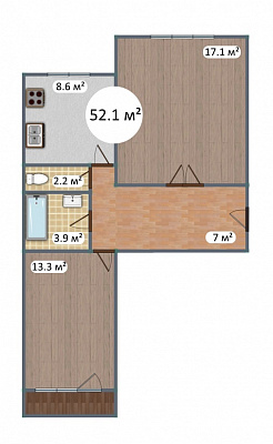Планировка 538