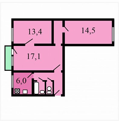 Купить квартиру г Москва, ул Сеславинская, д 16 к 1 20500000 рублей