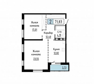 Купить квартиру г Хабаровск, Казарменный пер, д 15а 11550000 рублей