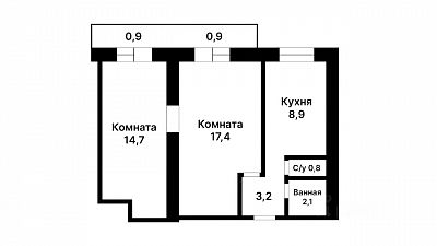 Купить квартиру г Москва, ул Ельнинская, д 11 к 1 15000000 рублей