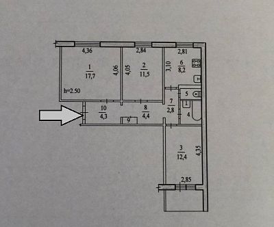 Купить квартиру г Хабаровск, ул Трехгорная, д 97 7000000 рублей