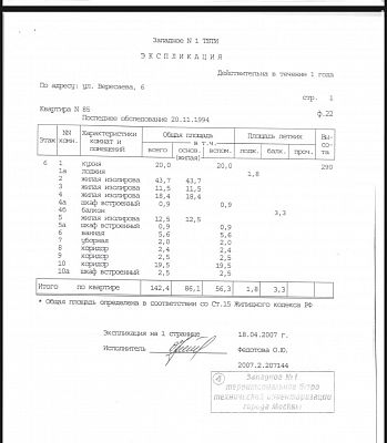 Купить квартиру г Москва, ул Вересаева, д 6 45000000 рублей