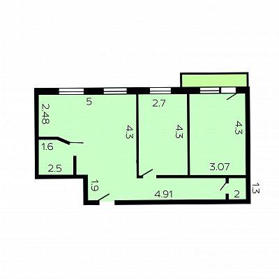 Купить квартиру г Москва, ул Душинская, д 18 к 1 16700000 рублей