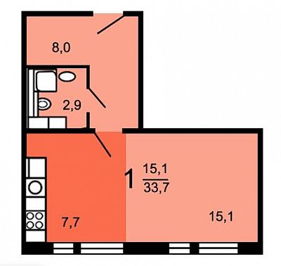 Купить квартиру г Москва, ул Ярцевская, д 24 к 1 13900000 рублей