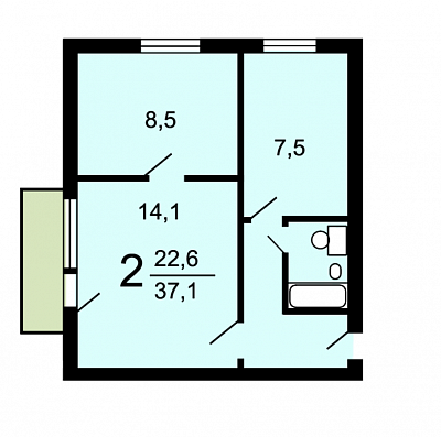 Купить квартиру г Москва, Рублёвское шоссе, д 109 к 3 13800000 рублей