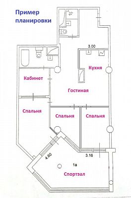 Купить квартиру г Москва, Можайское шоссе, д 2 33000000 рублей