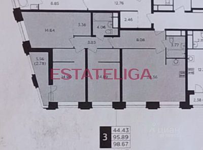 Купить квартиру г Москва, пер 2-й Петра Алексеева, д 5 33900000 рублей