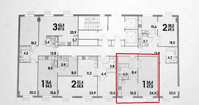 Купить квартиру г Москва, ул Ярцевская, д 24 к 1 16800000 рублей