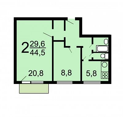 Купить квартиру г Москва, Варшавское шоссе, д 90 к 3 12000000 рублей