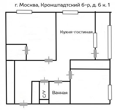 Продать квартиру г Москва, Кронштадтский б-р, д 6 к 1 21000000 рублей