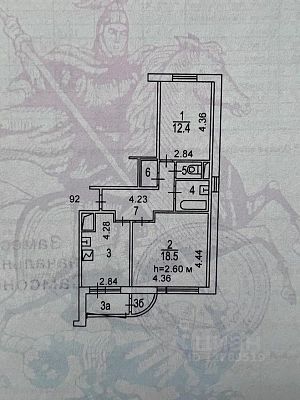 Купить квартиру г Москва, Рублёвское шоссе, д 93 к 1 21500000 рублей