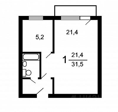 Купить квартиру г Москва, Крутицкая наб, д 17 12650000 рублей