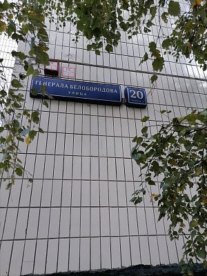 Купить квартиру г Москва, ул Генерала Белобородова, д 20 к 1 11800000 рублей