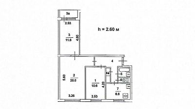 Купить квартиру г Москва, ул Веерная, д 3 к 3 14350000 рублей