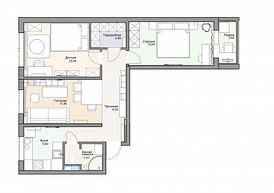 Купить квартиру г Москва, проезд Шокальского, д 37 к 2 12990000 рублей