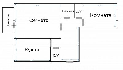 Купить квартиру г Москва, проезд Нансена, д 3 23000000 рублей