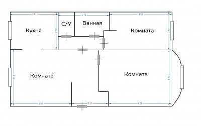 Купить квартиру г Москва, ул Амундсена, д 3 к 3 20200000 рублей