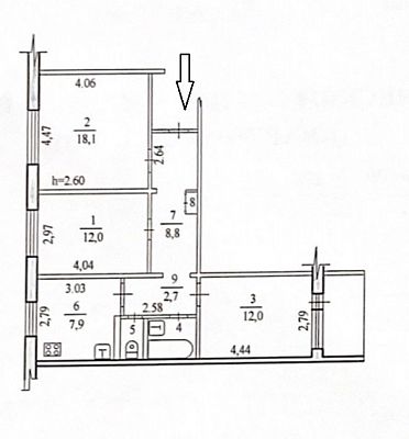 Купить квартиру г Хабаровск, ул Тихоокеанская, д 174 5400000 рублей