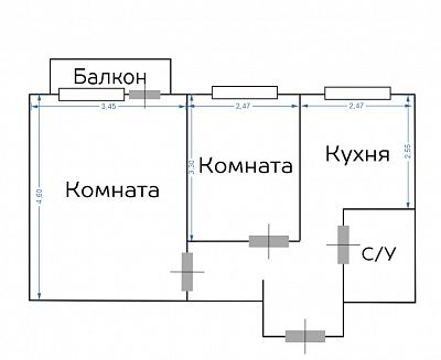 Купить квартиру г Москва, ул Седова, д 13 к 1 12500000 рублей