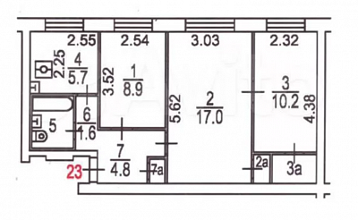 Купить квартиру г Москва, пр-кт Мира, д 179А 14300000 рублей