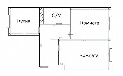 Купить квартиру г Москва, Лазоревый проезд, д 1А к 1 38000000 рублей