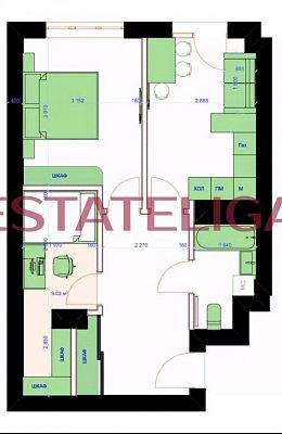 Купить квартиру г Москва, Береговой пр-д, д 5 к 2 19700000 рублей