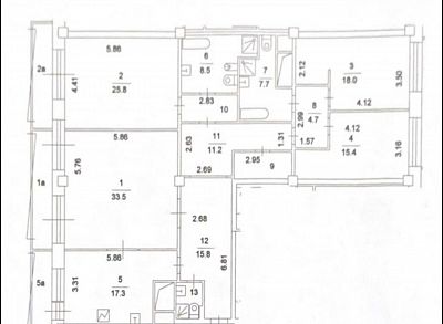 Купить квартиру г Москва, ул Истринская, д 8 к 3 67000000 рублей