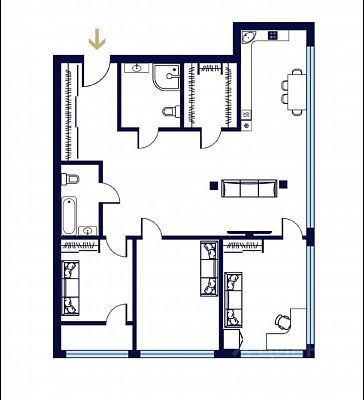 Купить квартиру г Москва, ул Истринская, д 8 к 3 39000000 рублей