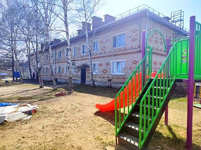 Купить квартиру Хабаровский край, Хабаровский р-н, рп Корфовский, ул Таежная, д 21  1620000 рублей