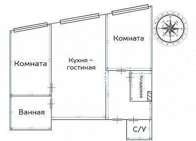 Купить квартиру г Москва, пр-кт Мира, д 188Б к 1 42000000 рублей