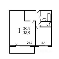 Купить квартиру г Москва, ул Кустанайская, д 11 к 1 10750000 рублей