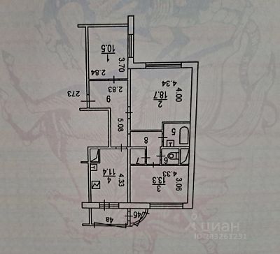 Купить квартиру г Москва, ул Молодогвардейская, д 34 24000000 рублей