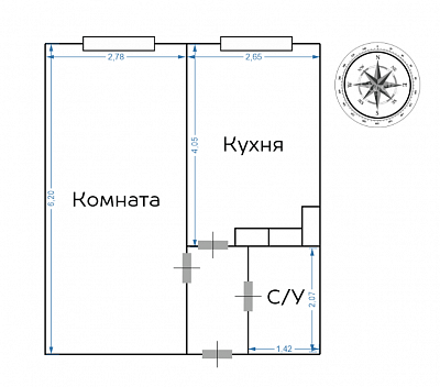 Купить квартиру г Москва, Берёзовая аллея, д 19 к 1 9700000 рублей
