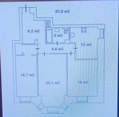 Купить квартиру г Москва, ул Хамовнический Вал, д 2 46400000 рублей