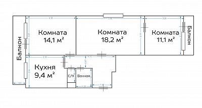 Купить квартиру г Москва, ул Бориса Галушкина, д 19 к 1 23000000 рублей
