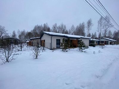 Купить дом Московская область, муниципальный округ Истра, коттеджный посёлок Грин лаундж, Тюльпанная улица 35000000 рублей