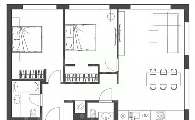 Купить квартиру г Москва, Шелепихинская наб, д 42 к 3 45000000 рублей