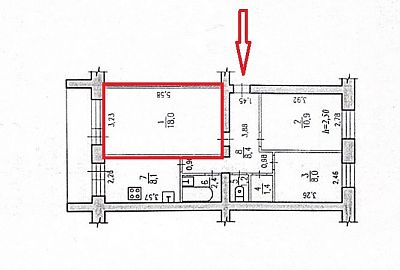 Купить квартиру село Сосновка, ул Площадь Мира, д 6 2300000 рублей