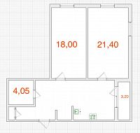 Купить квартиру г Санкт-Петербург, ул Академика Павлова, д 6 к 5 стр 1 24200000 рублей