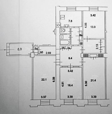 Купить квартиру г Москва, ул Тверская, д 8 к 2 90000000 рублей