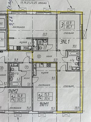 Купить квартиру г Москва, Боровское шоссе, д 2А к 2 30800000 рублей