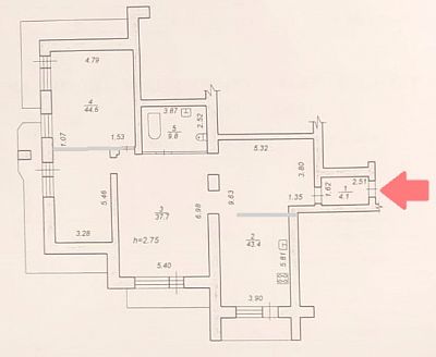 Купить квартиру г Хабаровск, Уссурийский б-р, д 45 20500000 рублей