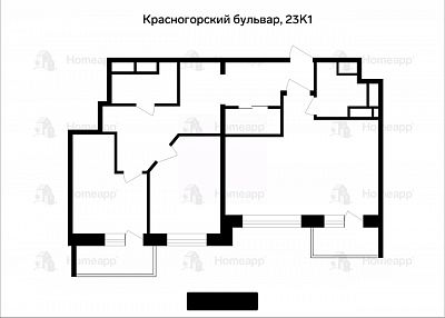 Купить квартиру г Красногорск, Красногорский б-р, д 23 к 1 21200000 рублей