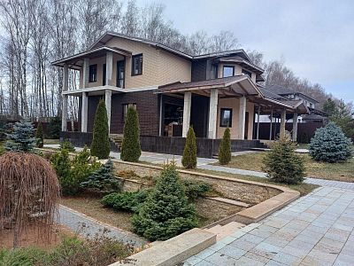 Купить дом Московская область, муниципальный округ Чехов, деревня Оксино, Святогорская улица, 9 56000000 рублей