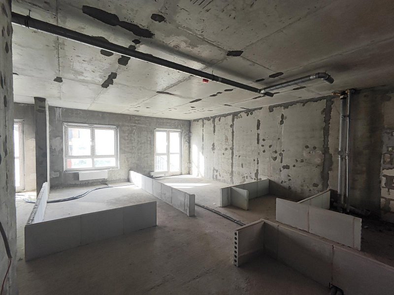 3-комн. квартира, 94.6 м², этаж 2/16