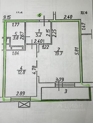 Купить квартиру г Москва, ул Татьянин Парк, д 12 к 1 15950000 рублей