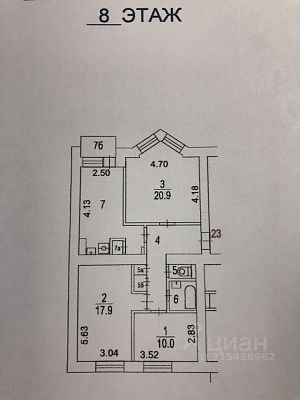 Купить квартиру г Москва, Карманицкий пер, д 5 46800000 рублей