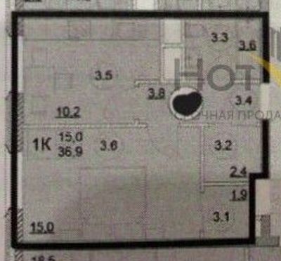 Купить квартиру г Москва, ул Анны Ахматовой, д 11 к 1 9900000 рублей