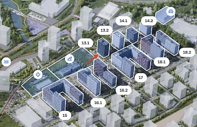 Снять в аренду помещение свободного назначения Московская область, Ленинский городской округ, ЖК Новое Видное, 13.1 150000 рублей